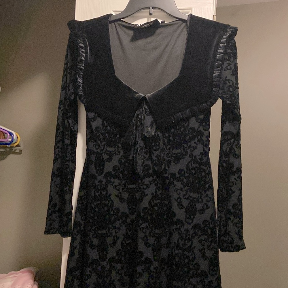 KILLSTAR  black velvet dress, perfect condition. Lovely, quite warm dress